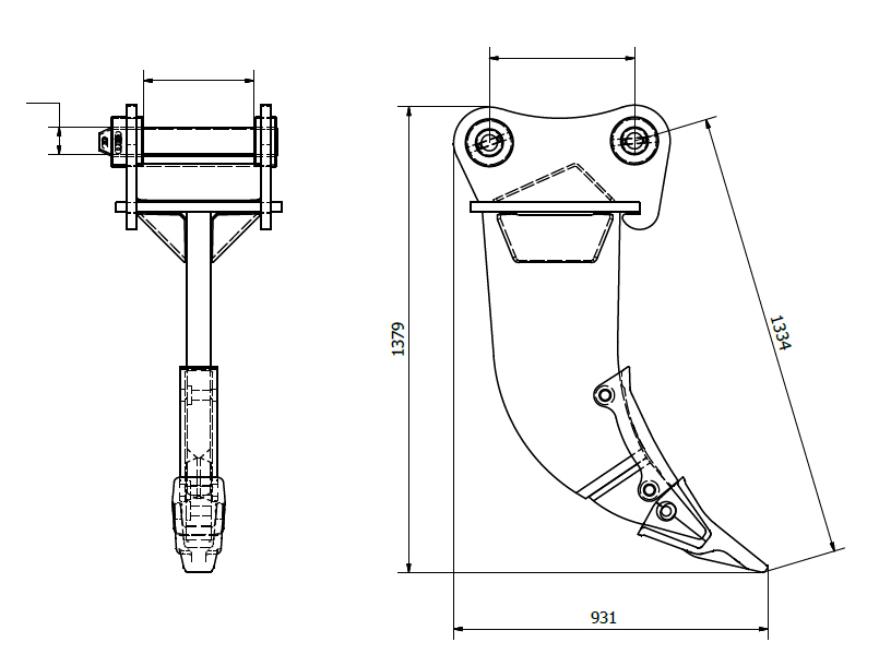 Excavator Rippers | Excavator Ripper For Sale in Australia - Kriss ...