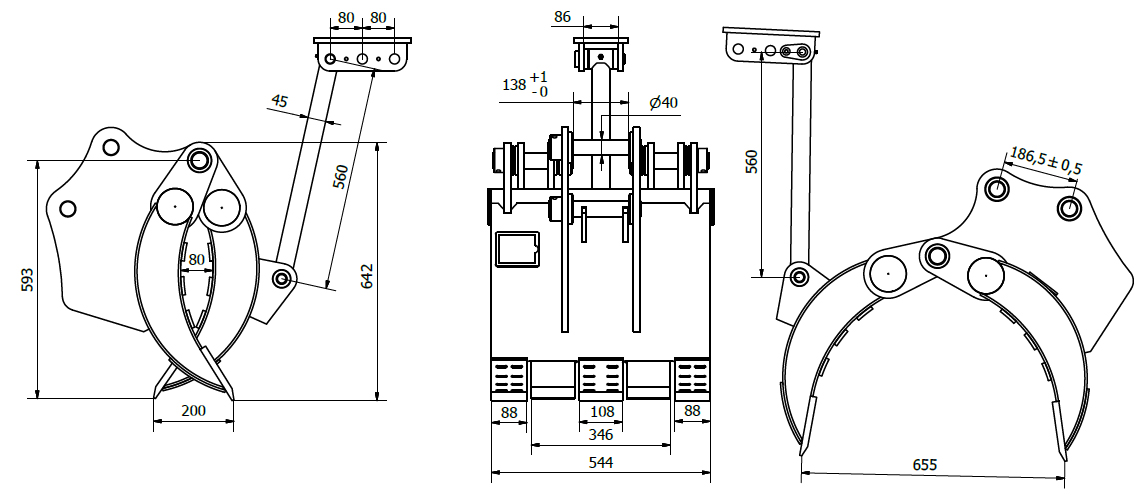 Grapples - Mechanical - Kriss Solutions